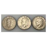 1776-1976 D Bicentennial Eisenhower One Dollar Coins