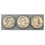 1980 P Susan B Anthony One Dollar Coins