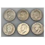 1971 D Eisenhower One Dollar Coins