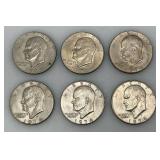 1974 D Eisenhower One Dollar Coins