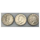 1776-1976 D Bicentennial Eisenhower One Dollar Coins