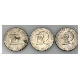 1776-1976 D Bicentennial Eisenhower One Dollar Coins