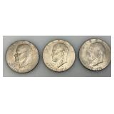 1776-1976 D Bicentennial Eisenhower One Dollar Coins