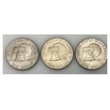 1776-1976 D Bicentennial Eisenhower One Dollar Coins