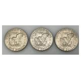 1974D & 1978 No Mint Mark Eisenhower One Dollar Coins