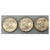 1979 D, 1999 D & P Susan B Anthony One Dollar Coins