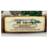 Mario Fernandez Eagle Print And Ski Country Eagle Decanter (Wing Repaired)