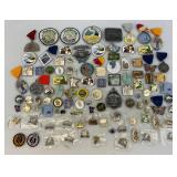 Large Collection Of Misc. Pins Some German