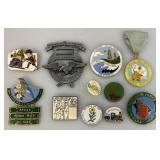 Large Collection Of Misc. Pins Some German