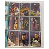 Misc. NASCAR Trading Card Sets In Album