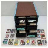 6 Drawer Chest Of Misc. Sports Cards And More
