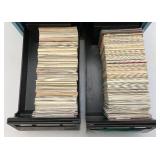 6 Drawer Chest Of Misc. Sports Cards And More