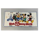 Vintage Collectible Walt Disney World License Plate (Factory Sealed)