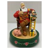 Vintage Collectible Coca Cola SANTA CLAUS Mechanical Bank (New Old Stock)