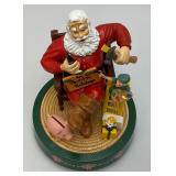 Vintage Collectible Coca Cola SANTA CLAUS Mechanical Bank (New Old Stock)