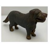 Vintage Heavy Cast Iron Dog Nutcracker 5" x 11"