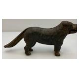 Vintage Heavy Cast Iron Dog Nutcracker 5" x 11"