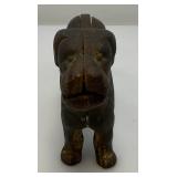 Vintage Heavy Cast Iron Dog Nutcracker 5" x 11"