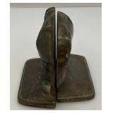 Heavy Cast Iron Elephant Book Ends