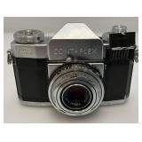 Vintage Zeiss Ikon Contaflex Camera With Leather Case