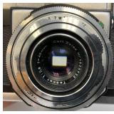 Vintage Zeiss Ikon Contaflex Camera With Leather Case