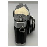 Vintage Zeiss Ikon Contaflex Camera With Leather Case