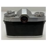 Vintage Zeiss Ikon Contaflex Camera With Leather Case
