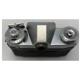 Vintage Zeiss Ikon Contaflex Camera With Leather Case