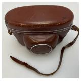 Vintage Zeiss Ikon Contaflex Camera With Leather Case