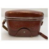 Vintage Zeiss Ikon Contaflex Camera With Leather Case