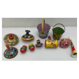 Misc. Vintage Tin Litho Toys