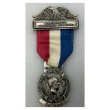 1952 REBUBLICAN National Convention Assistant Sergeant At Arms Certificate And Medal With Ribbon