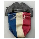 1952 REBUBLICAN National Convention Assistant Sergeant At Arms Certificate And Medal With Ribbon