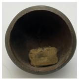 Unusual Antique Brass Black Mammy Bell 3 1/4"