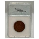 1793 Cent MS-64-RB Fantasy RESTRIKE National Numismatic Certification Sealed In Case