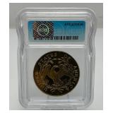 1795 $1  ICG-PR68 Flowing Hair Private Mint,Golden Alley Sealed In Case