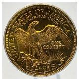 2000 Token ICG-MS68 Gallery Mint Issue CONCEPT Dollar Statue In Sealed Case