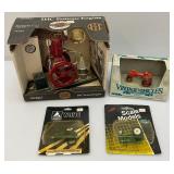 Misc. Miniature Die-Cast Collectibles Including ERTL Special Edition IHC Fgamous Engine, Allis Chalmers Model C Tractor And More (New Old Stock)