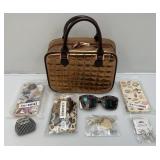 Misc. Jewelry, Phone Cases And Makeup Case (Most New)