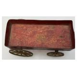 Vintage Miniature Express Wagon Pull Toy 10" Without Handle