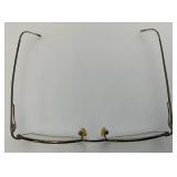 Misc.Collectibles Including 1/10 12K Gold Filled Glasses, Antique Shaving Stand With Horse Hair Brush And More