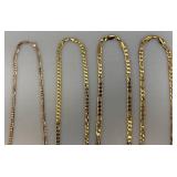 Misc. JH Brand Goldtone Necklaces 24"