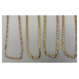Misc. JH Brand Goldtone Necklaces 24"