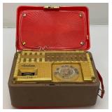 Vintage 1947-1948 Montgomery Ward  Tube Radio 4A1 Airline