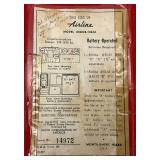 Vintage 1947-1948 Montgomery Ward  Tube Radio 4A1 Airline