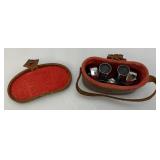 Vintage Miniature Corona 6x15 Binoculars With Case & Bushnell Sportview 7x35 Binoculars