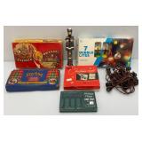 Misc. Vintage Christmas Items Including Bubble Lights And More