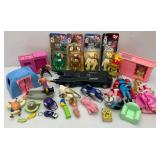 Misc. Vintage Toys Including Beanie Babies, Jetsens And More