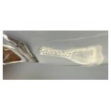 Pair Of Baccarat Crystal Dolphins (One With Chip On Tip Of Fin)