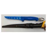 Misc. Fillet Knives Including Ipco Sweden, Kershaw And More